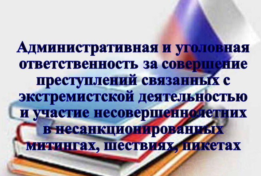 Участие несовершеннолетних в несанкционированных митингах презентация